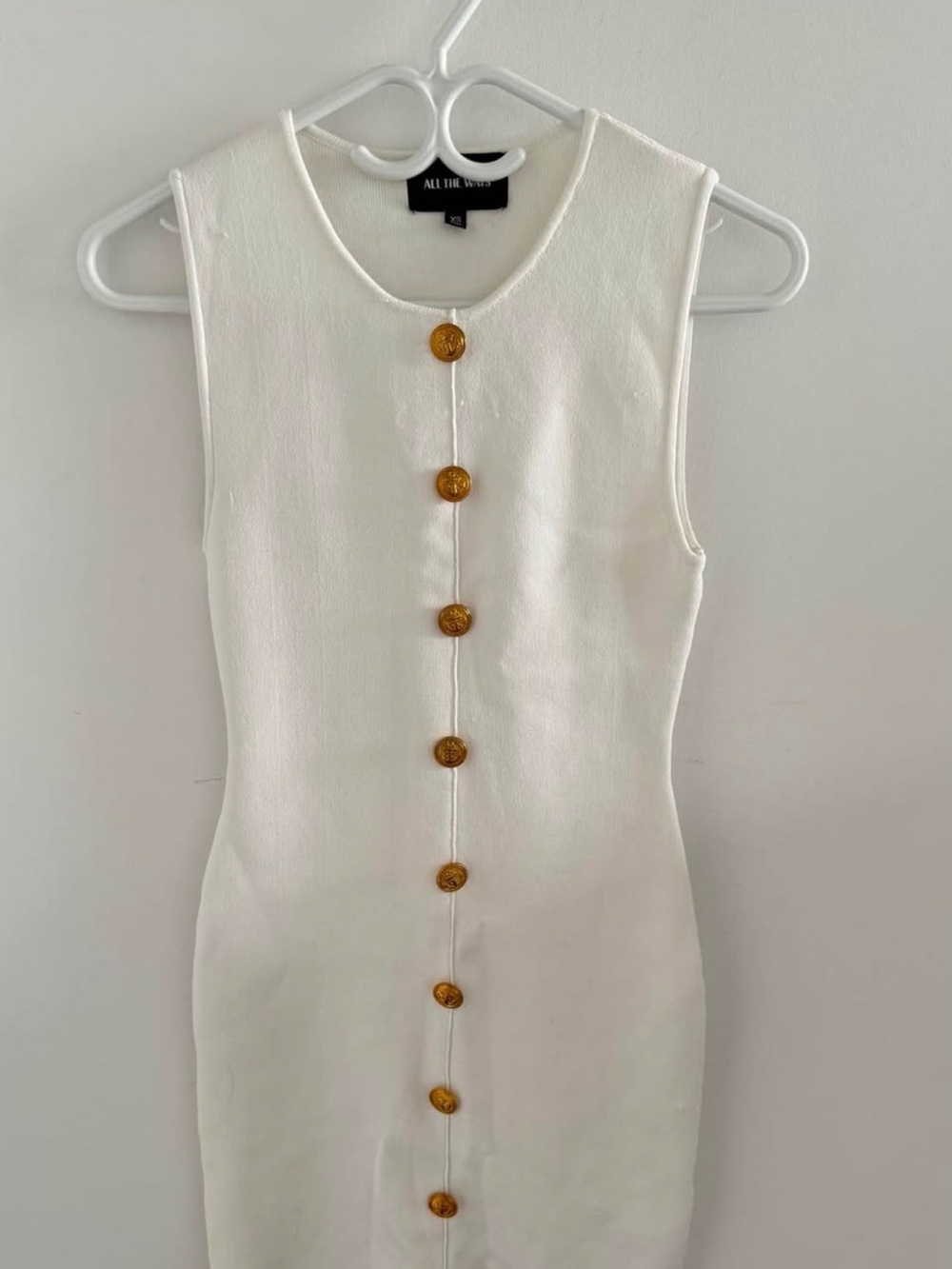 Revolve All The Ways White Dress — Size XS